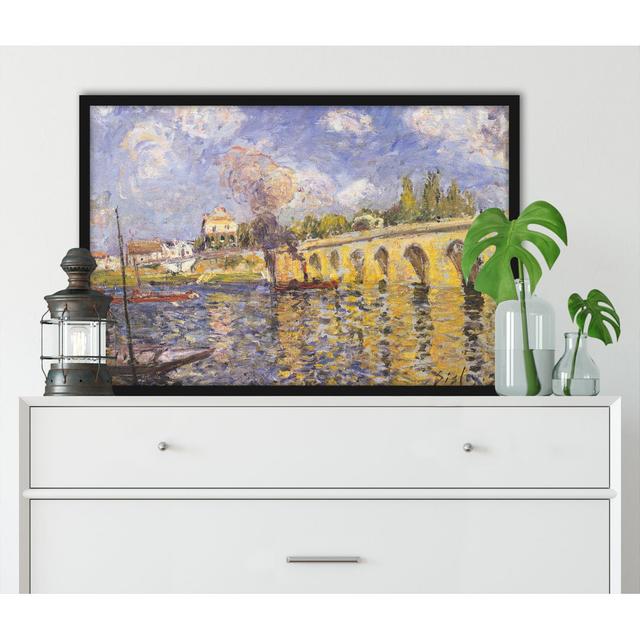 Gerahmtes Poster Alfred Sisley ClassicLiving Größe: 30 cm H x 38 cm B on Productcaster.