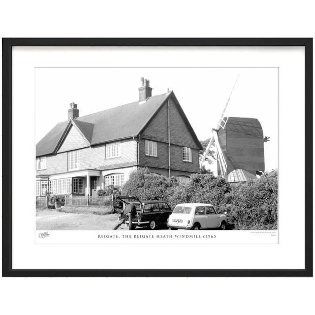 'Reigate, the Reigate Heath Windmill C1965' by Francis Frith - Picture Frame Photograph Print on Paper The Francis Frith Collection Size: 45cm H x 60c on Productcaster.