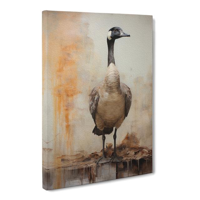 Goose Contemporary Art - No Frame Art Prints Brambly Cottage Size: 76cm H x 50cm W x 3cm D on Productcaster.