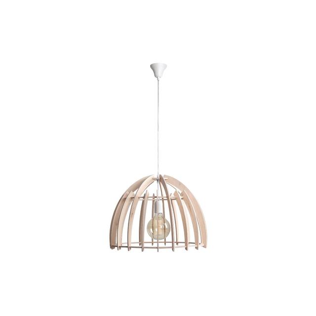 Froehlich 1 - Light Single Dome Pendant Brambly Cottage Finish: White, Shade Colour: Beige on Productcaster.