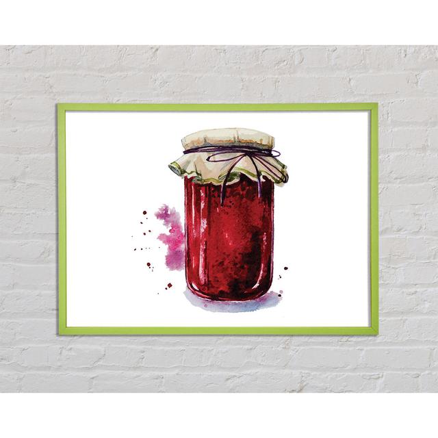 Homemade Jam Framed Print Brayden Studio Size: 29.7cm H x 42cm W x 2cm D on Productcaster.