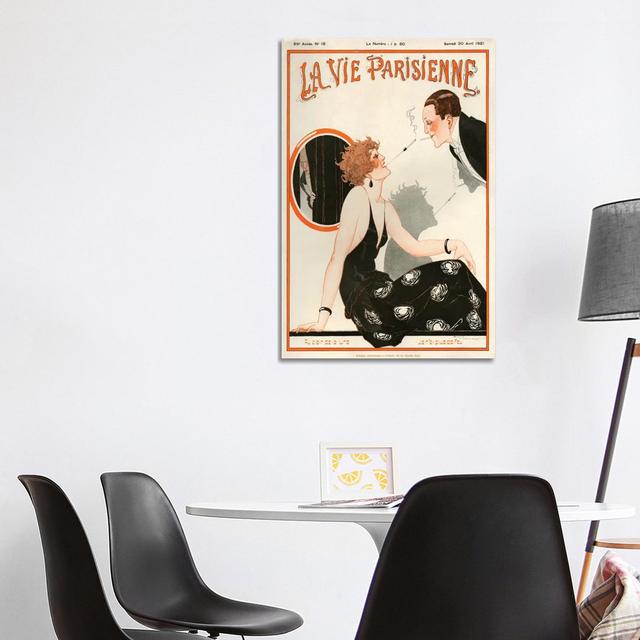 1921 La Vie Parisienne Magazine Cover by The Advertising Archives - Gallery-Wrapped Canvas Giclée on Canvas Lark Manor Format: Canvas, Size: 101.6cm H on Productcaster.