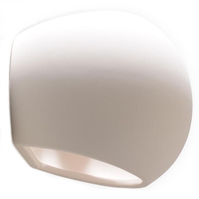 1 - Light White Flush Mounted Sconce Sollux on Productcaster.