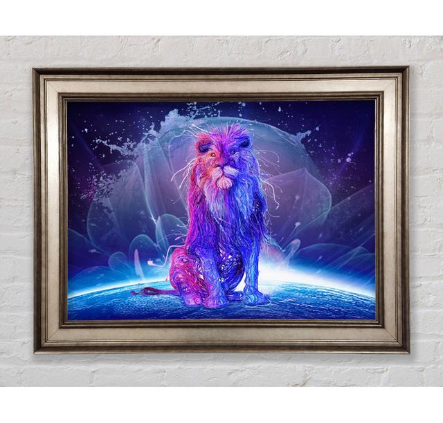 The Water Lion Framed Print Bright Star Size: 29.7cm H x 42cm W on Productcaster.