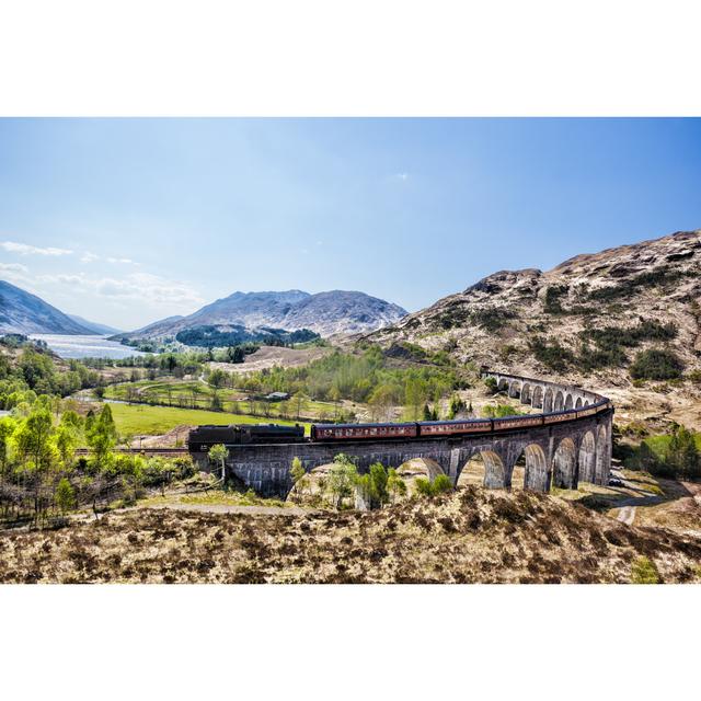 Mona Glenfinnan Railway Viaduct by Extravagantni - Print Alpen Home Size: 81cm H x 122cm W x 3.8cm D on Productcaster.