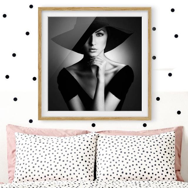 Like Audrey Framed Photographic Art Print East Urban Home Rahmenoptionen: Natural oak, Size: 50cm H x 50cm W on Productcaster.