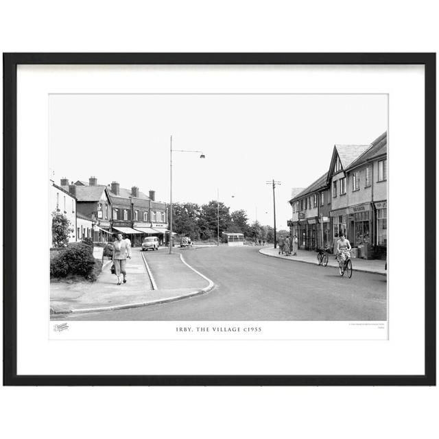 'Irby, the Village C1955' by Francis Frith - Picture Frame Photograph Print on Paper The Francis Frith Collection Size: 40cm H x 50cm W x 2.3cm D on Productcaster.