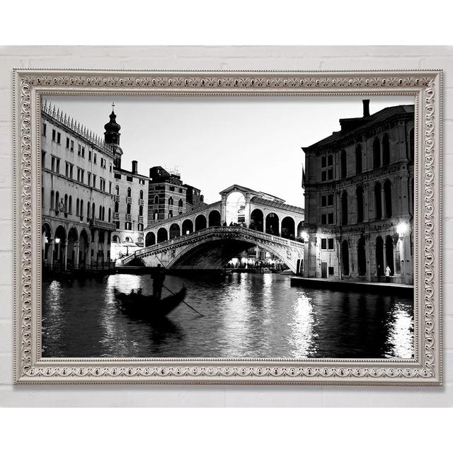 Venice Gondela - Print Bright Star Size: 21cm H x 29.7cm W x 3cm D on Productcaster.