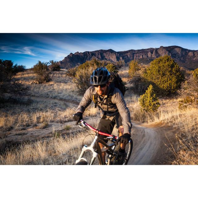 Mountain Biking Landscape by Amygdala_imagery - Print Alpen Home Size: 30cm H x 46cm W on Productcaster.