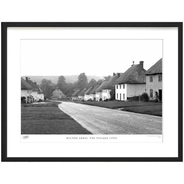 Milton Abbas, The Village C1955 by Francis Frith - Single Picture Frame Print The Francis Frith Collection Size: 40cm H x 50cm W x 2.3cm D on Productcaster.