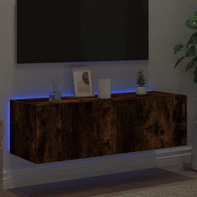 Bulow TV Unit for TVs up to 24" Metro Lane Colour: Smoked Oak on Productcaster.