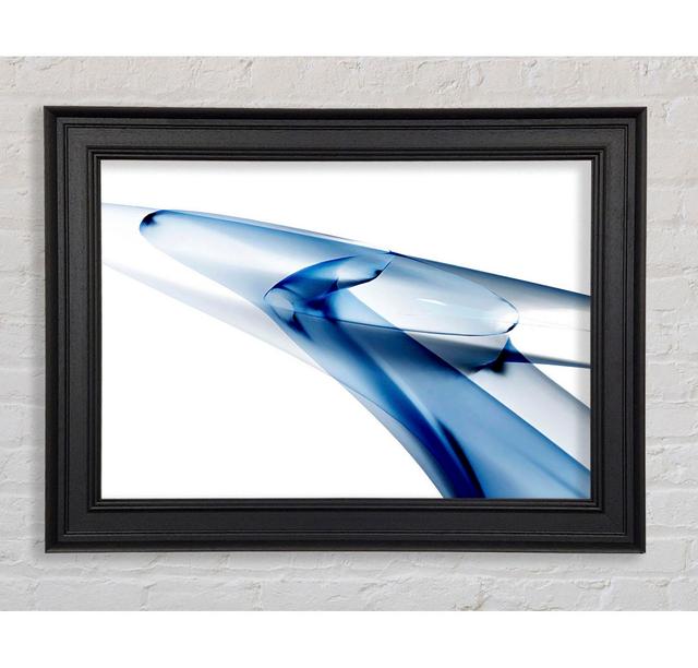 Ice Framed Print Metro Lane Size: 42cm H x 59.7cm W on Productcaster.