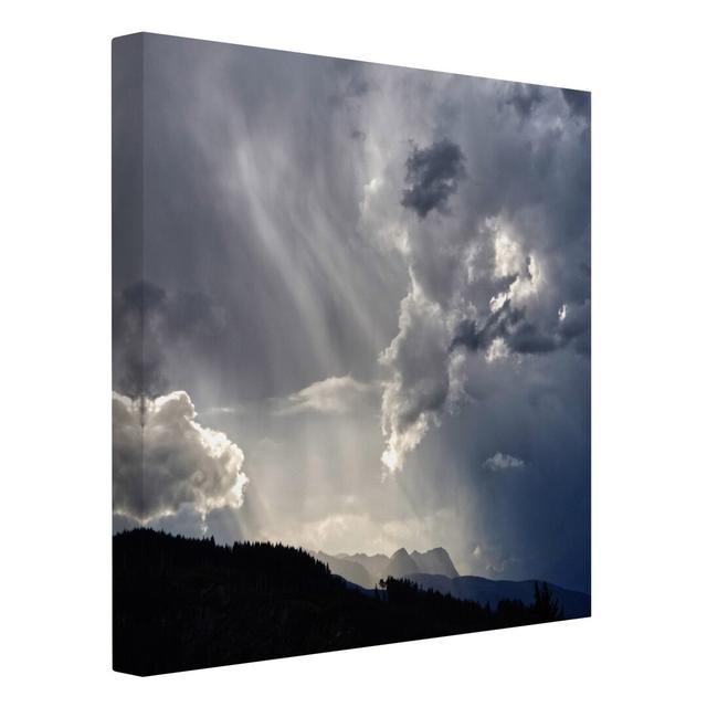 Wild Clouds by Paul Schlüter - Wrapped Canvas Photograph Union Rustic on Productcaster.