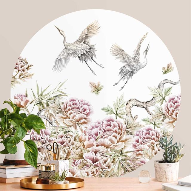 Polla Matte Peel & Stick Mural Rosalind Wheeler Size: 225cm L x 225cm W on Productcaster.