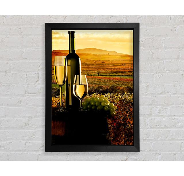 Wine Region - Single Picture Frame Art Prints Bright Star Size: 84.1cm H x 59.7cm W x 3.4cm D on Productcaster.