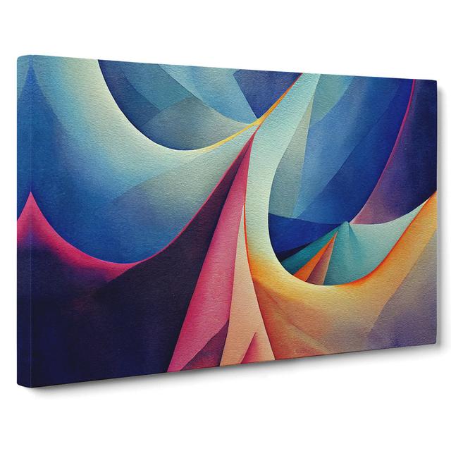 Modern Fractal Art Vol.3 Abstract - Wrapped Canvas Graphic Art Metro Lane Size: 40cm H x 60cm W x 3cm D on Productcaster.