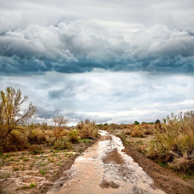 Flooded Road Ebern Designs Size: 20cm H x 30cm W x 3.8cm D on Productcaster.