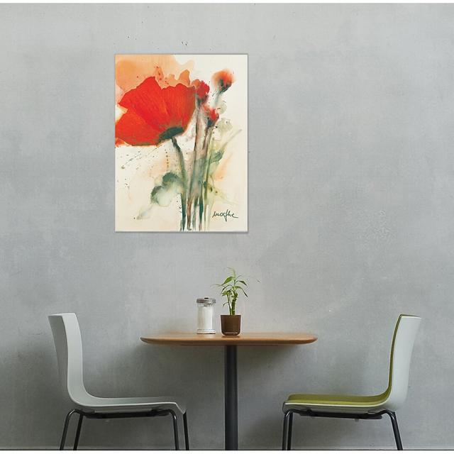 Mohnblumenstraua I by Marthe - Picture Frame Painting Print on MDF 17 Stories on Productcaster.