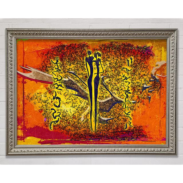 African Tribal Art 24 - Single Picture Frame Art Prints Latitude Vive Size: 84.1cm H x 118.9cm W on Productcaster.