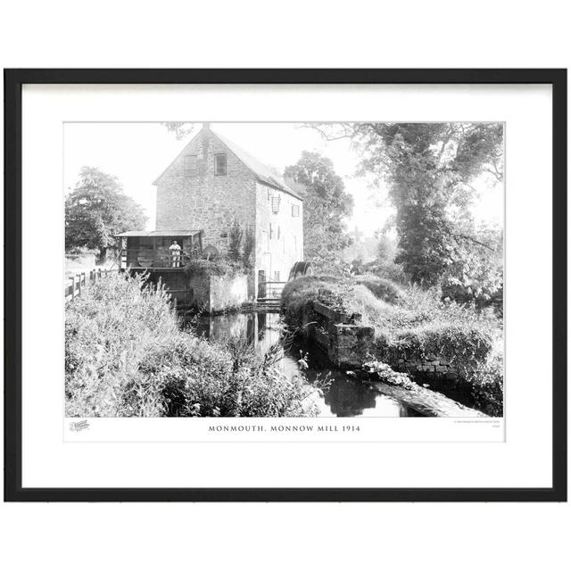 'Monmouth, Monnow Mill 1914' - Picture Frame Photograph Print on Paper The Francis Frith Collection Size: 45cm H x 60cm W x 2.3cm D on Productcaster.