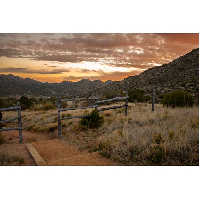 Hayesville Sandia Mountains by Raisa Nastukova - Wrapped Canvas Print Alpen Home Size: 20cm H x 30cm W x 3.8cm D on Productcaster.