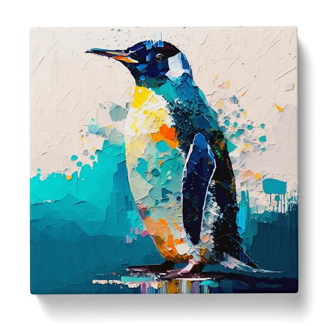 Penguin Palette Knife - No Frame Art Prints Marlow Home Co. on Productcaster.