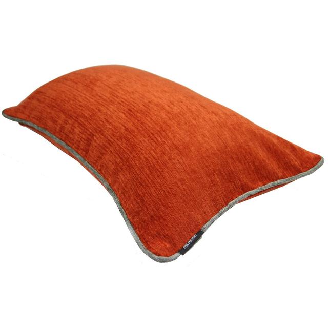 Suwanee Alston Outdoor Cushion Cover August Grove Size: 30 x 50cm, Colour: Orange/Grey on Productcaster.