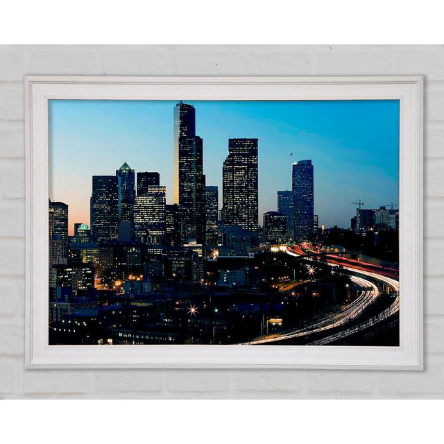 The Ring Road To Hong Kong Framed Print Bright Star Size: 84.1cm H x 118.9cm W x 1.5cm D on Productcaster.