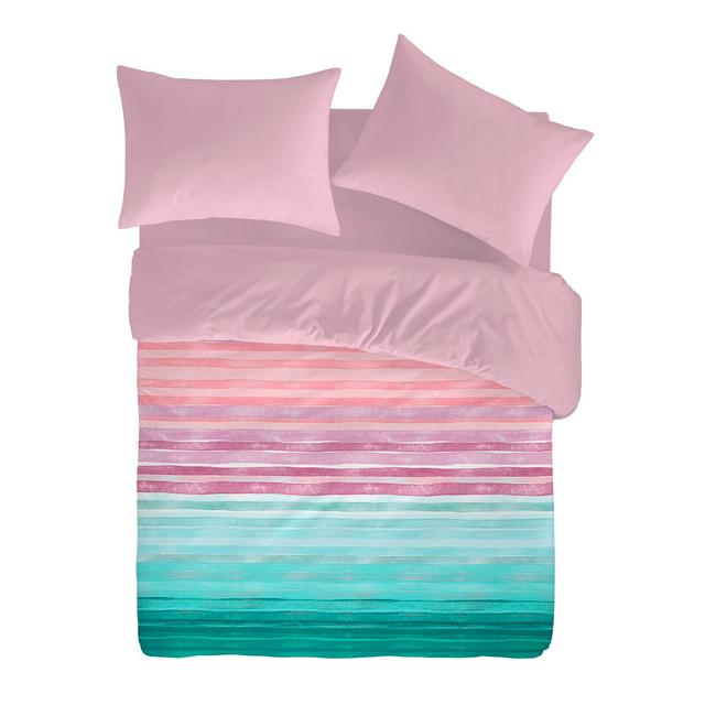 Elyse Duvet Cover NAF NAF Colour: Pink, Size: Double Duvet Cover on Productcaster.