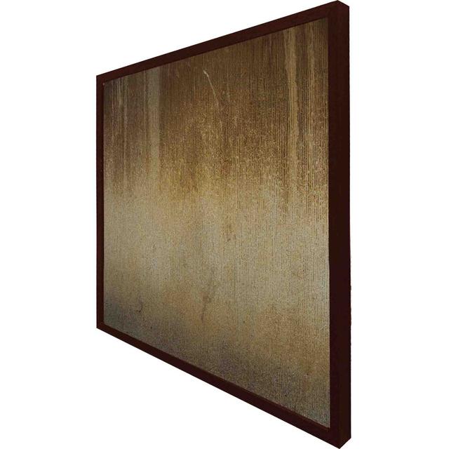 Aseem Grunge Texture - Single Picture Frame Art Prints Metro Lane Size: 61cm H x 61cm W, Format: Brown Framed on Productcaster.