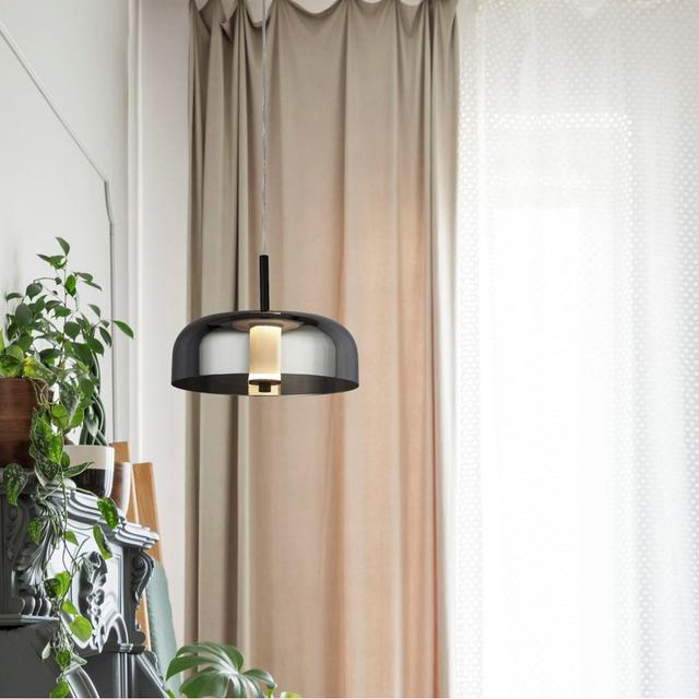 Iker 1 - Light Black LED Single Pendant Corrigan Studio on Productcaster.