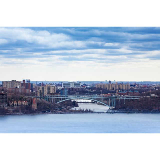 Henry Hudson Bridge by Serrnovik - Wrapped Canvas Photograph 17 Stories Size: 81cm H x 122cm W on Productcaster.