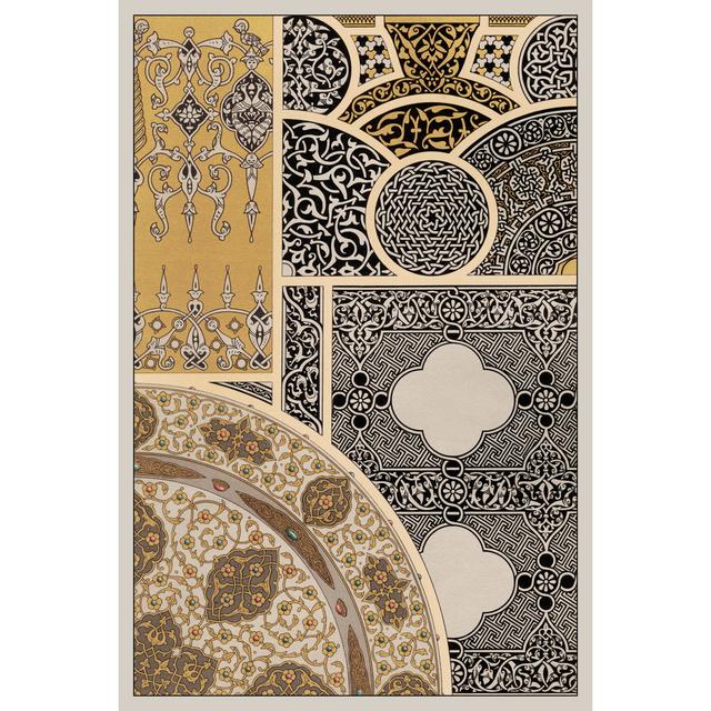 Ornament in Gold and Silver III by Vision Studio - Wrapped Canvas Graphic Art Latitude Vive Size: 46cm H x 30cm W on Productcaster.