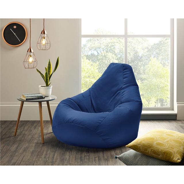 Bean Bag Chair & Lounger Hashtag Home Colour: Blue on Productcaster.