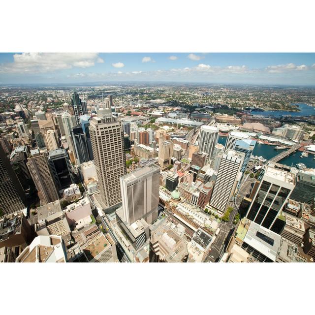 Sydney by Photoservice - Wrapped Canvas Print 17 Stories Size: 81cm H x 122cm W on Productcaster.