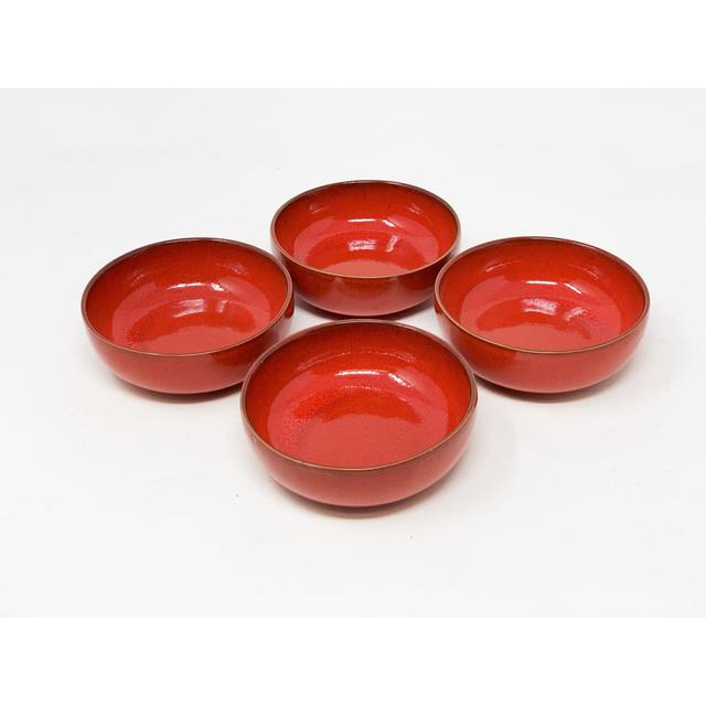 World Menagerie Michalak Terracotta Condiment Server (Set of 4) World Menagerie Colour: Red on Productcaster.