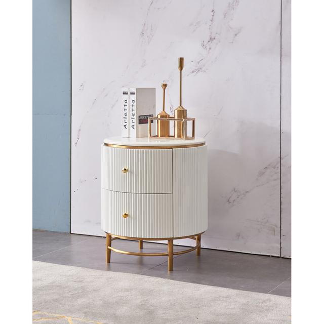 Bedside Table Alexis Arte Home on Productcaster.