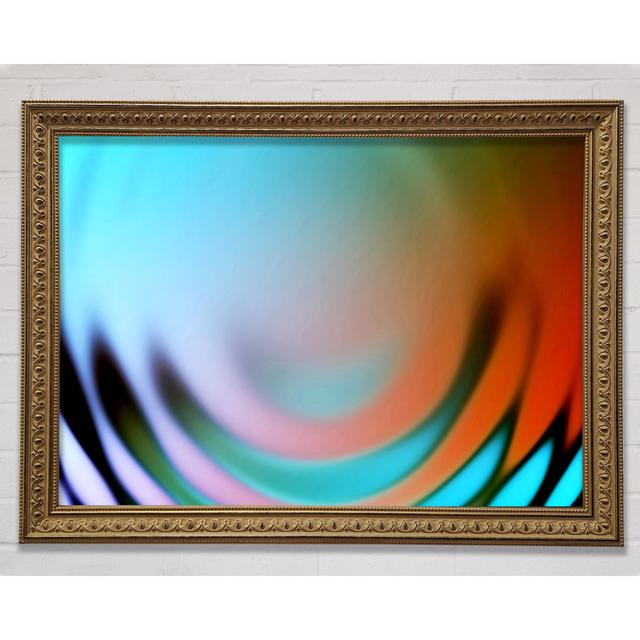 Energy Ripples Framed Print Bright Star Size: 84.1cm H x 118.9cm W x 3cm D on Productcaster.