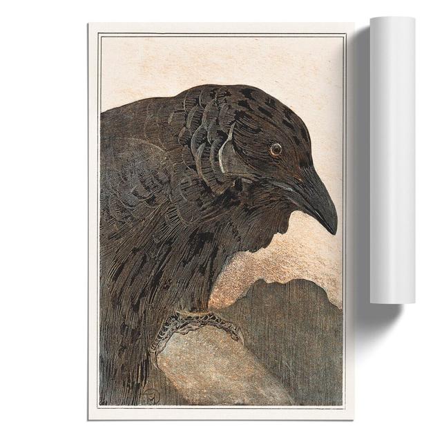 Crow by Theo Van Hoytema - Unframed Painting East Urban Home Size: 59cm H x 42cm W x 0.1cm D on Productcaster.