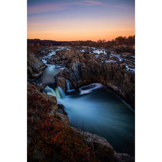 Great Falls National Park by Brandonhirtphoto - Wrapped Canvas Print Union Rustic Size: 30cm H x 20cm W x 3.8cm D on Productcaster.