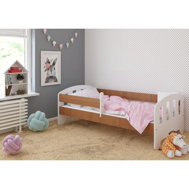 Keen European Toddler Cabin Bed Isabelle & Max Size: 80 x 180cm, Bed Frame Colour: Grey/White on Productcaster.