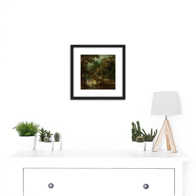 Mountainous Landscape Trees Nature by Adriaen Van Stalbemt - Single Picture Frame Painting Marlow Home Co. on Productcaster.