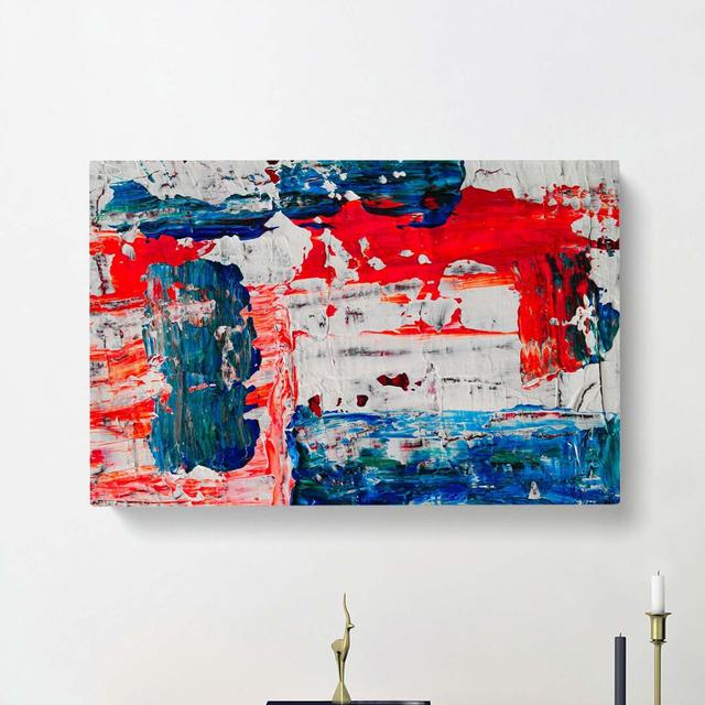 Abstract Art Painting Vol.54 by S.Johnson - Wrapped Canvas Painting Print East Urban Home Size: 50cm H x 76cm W x 3cm D on Productcaster.