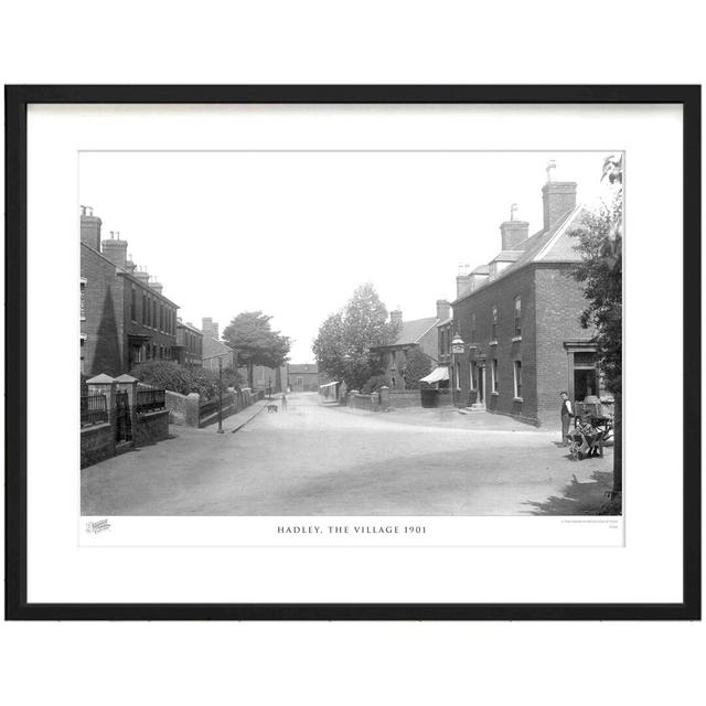 'Hadley, the Village 1901' by Francis Frith - Picture Frame Photograph Print on Paper The Francis Frith Collection Size: 60cm H x 80cm W x 2.3cm D on Productcaster.