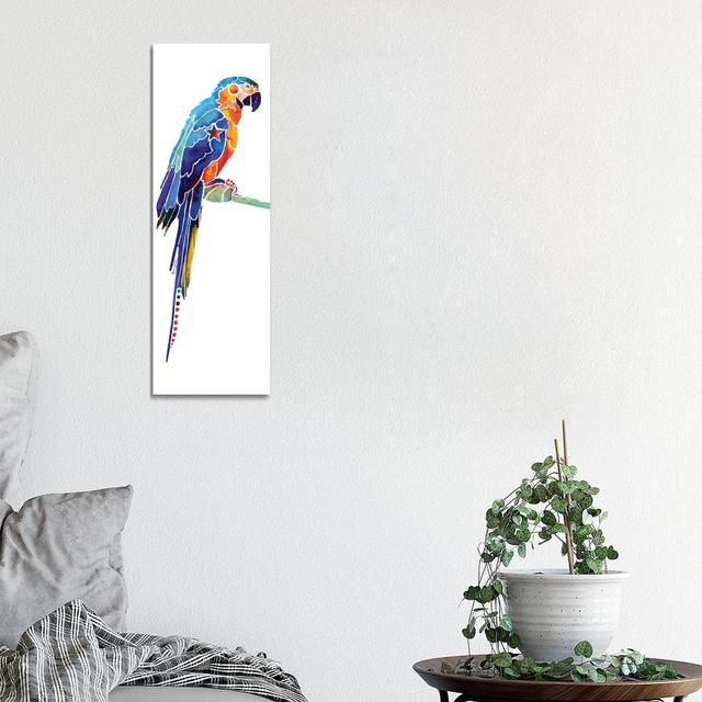 Tropical Parrot I by Jo Lynch - Wrapped Canvas Panoramic Gallery-Wrapped Canvas Giclée 17 Stories on Productcaster.