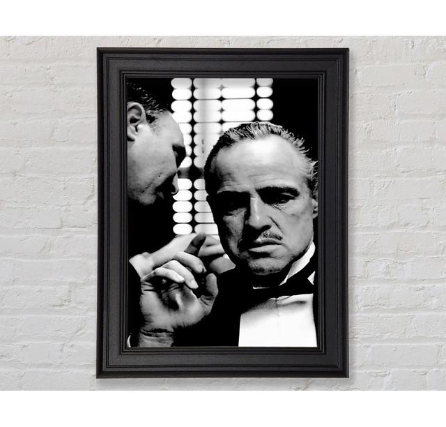 The Godfather Wisper Framed Print Rosalind Wheeler Size: 29.7cm H x 42cm W x 8cm D on Productcaster.