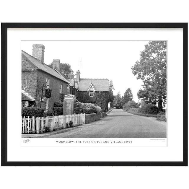 'Wormelow, the Post Office and Village C1960' by Francis Frith - Picture Frame Photograph Print on Paper The Francis Frith Collection Size: 28cm H x 3 on Productcaster.