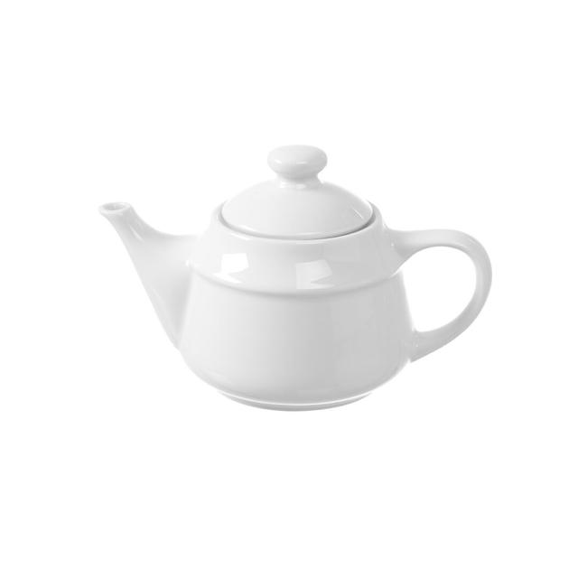 ClassicLiving Bernard 0.5ml Solid Colour Teapot (Set of 6) ClassicLiving Colour: White on Productcaster.