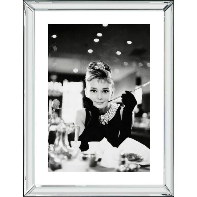 'Audrey Hepburn' Framed Photographic Print East Urban Home on Productcaster.