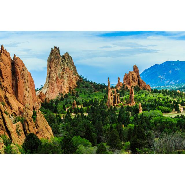 Garden of Gods by Cl_Reflections - Wrapped Canvas Photograph Alpen Home Size: 30cm H x 46cm W on Productcaster.